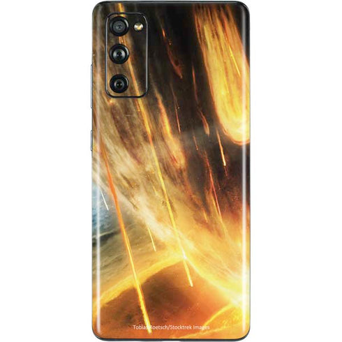 StockTrek Giant Asteroid Collides with Planet Earth Galaxy S20 Fan Edition Skin